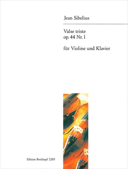 VALSE TRISTE  悲しいワルツ（ヴァイオリン版）（ヴァイオリン、ピアノ）　  