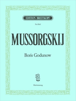 BORIS GODUNOW(R/F/G)  歌劇「ボリス・ゴドゥノフ」（ロシア語/フランス語/ドイツ語）（ピアノ伴奏ヴォーカルスコア）  