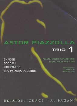 TRIO 1&nbsp;&nbsp;ピアソラ・三重奏曲集1巻（フルート、ヴァイオリン、ピアノ）&nbsp;&nbsp;