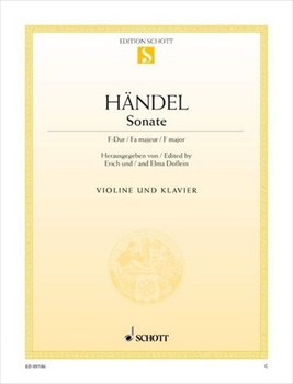 SONATE F-DUR HWV370  ヴァイオリンソナタ　ヘ長調　HWV37（ヴァイオリン、ピアノ）  