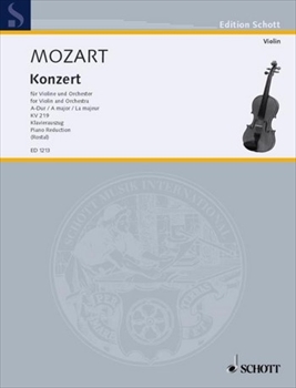 VIOLINKONZERT KV.219(ROSTAL)  ヴァイオリン協奏曲第5番　イ長調　KV219（ロスタル校訂）（ヴァイオリン、ピアノ）  