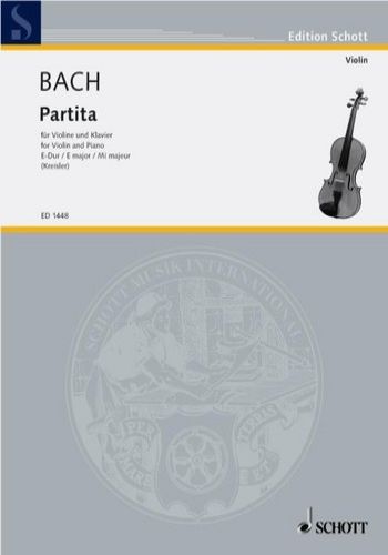 PARTITA E  パルティータ　ホ長調（クライスラー編）（ヴァイオリン、ピアノ）  