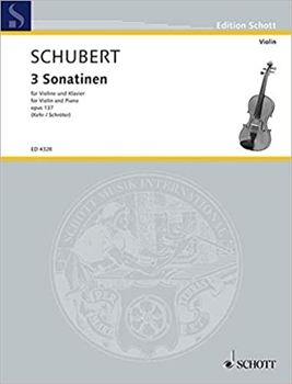 SONATINEN OP.137  3つのソナチネ（ソナタ）　作品137（ヴァイオリン、ピアノ）  