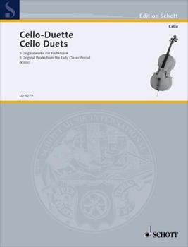 CELLO-DUETTE  チェロ二重奏曲集 （初期古典派による5つの作品集）　（チェロ二重奏）  