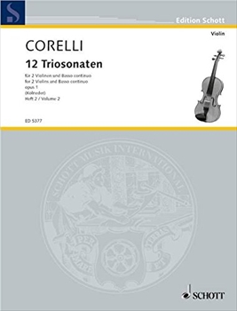 12 TRIOSONATEN OP.1  II (NR.4-6)  12のトリオソナタ 第2巻　（ヴァイオリン2本と通奏低音）  