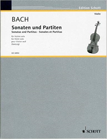 SONATEN UND PARTITEN(SZERYNG)  無伴奏ヴァイオリンのためのソナタとパルティータ（シェリング校訂）（ヴァイオリンソロ）  