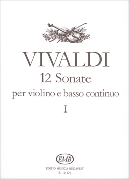 12 SONATE VOL.1  12のヴァイオリンソナタ集第1巻  