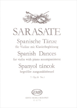 SPANISH DANCE OP.26-1  スペイン舞曲（ヴァイオリン、ピアノ）  