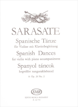 SPANISH DANCE OP.26-2  スペイン舞曲（ヴァイオリン、ピアノ）  