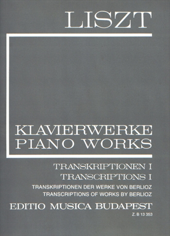 [2-16] TRANSCRIPTIONS 1  ブダペスト版リスト全集2-16 ピアノ編曲集 1  