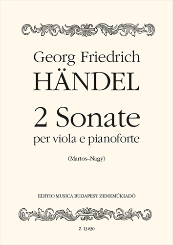 【特価品】2 SONATE  2つのソナタ（ヴィオラ、、ピアノ）  