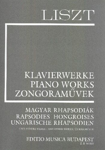 [SUPPL.8]RHAPSODIES HONGROISES  ブダペスト版リスト全集補遺8　ハンガリー狂詩曲（初稿版）  