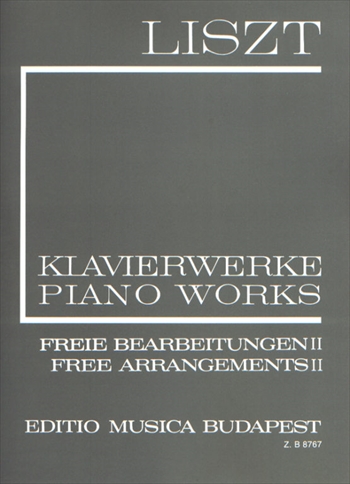 [2-2] FREE ARRANGEMENTS 2  ブダペスト版リスト全集2-2 自由な編曲 2（ピアノソロ）  