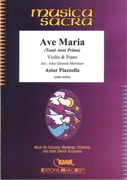 AVE MARIA (TANTI ANNI PRIMA)  アヴェ・マリア(ヴァイオリン版)（ヴァイオリン、ピアノ）  