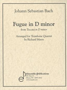 FUGUE IN D MINOR  フーガ ニ短調（トロンボーン四重奏）  