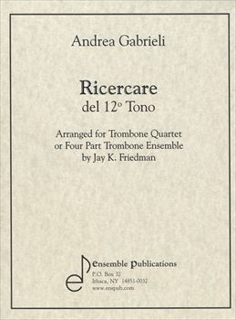 RICERCARE  リチェルカーレ（トロンボーン四重奏）  