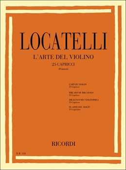 25 CAPRICCI OP.3  25のカプリス（ヴァイオリンソロ）  