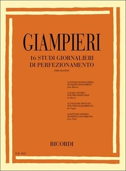 16 STUDI GIORNALIELRI DI PERFEZIONAMENTO  完成のための16の日課練習曲  