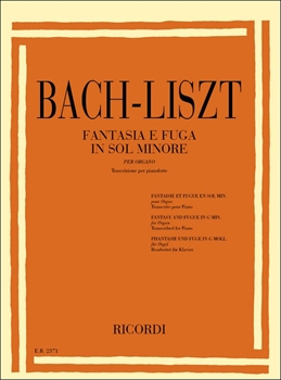 FANTASIE UND FUGE g  BWV.542  幻想曲とフーガ　ト短調（リスト編）  