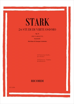 24 STUDI DI VIRTUOSISMO OP.51 VOL.2  24の高度な技巧の練習第2巻（クラリネットソロ）  