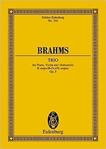 KLAVIERTRIO NR.1 H OP.8  ピアノ三重奏曲第1番　ロ長調　作品8（小型スコア）  