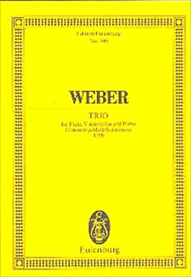 【特価品】TRIO OP.63  三重奏曲　ト短調　作品63（小型スコア）  