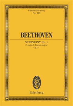SYMPHONY No.1 C major, Op.21  交響曲第1番　ハ長調（小型スコア）  