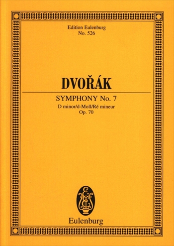 SYMPHONIE NR.7 d OP.70  交響曲第7番　ニ短調　（小型スコア）  