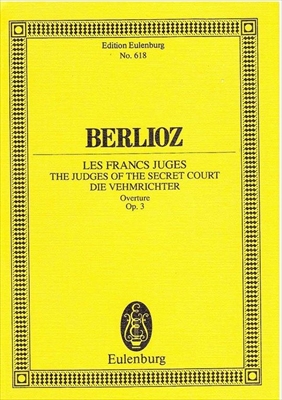 【特価品】FRANCS JUGES OVERTURE OP.3  序曲「宗教裁判官」　作品3（小型スコア）  