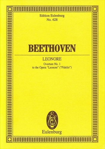 OVERTURE LEONORE No.1 Op.138  「レオノーレ」序曲第1番　作品138（小型スコア）  