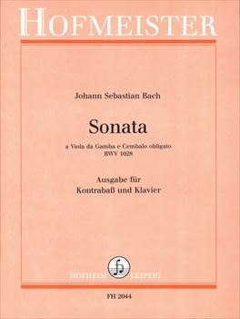 SONATA BWV102  ソナタ（コントラバス、ピアノ）  