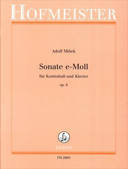 SONATE E-MOLL OP.6  ソナタ ホ短調（コントラバス、ピアノ）  