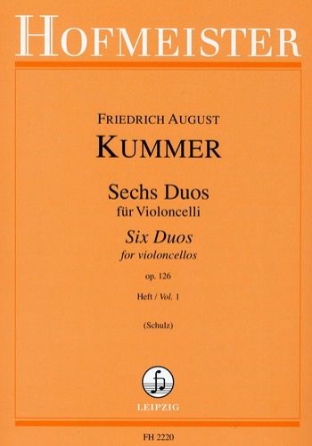 6 DUOS OP.126 HEFT I  2台のチェロのための6つの二重奏曲 作品126 第1巻  