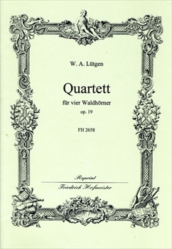 QUARTETT OP.19  ホルン四重奏  