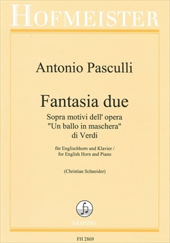 Fantasia due  仮面舞踏会の主題に寄る幻想的二重奏（イングリッシュホルンとピアノ）  
