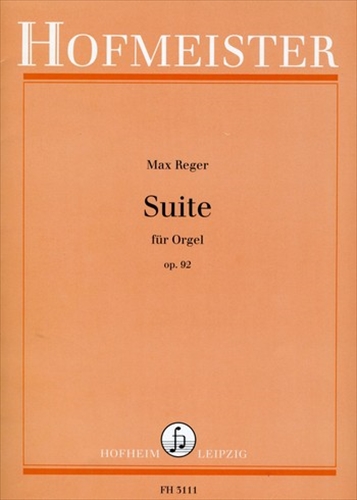 【特価品】SUITE OP.92&nbsp;&nbsp;オルガンのための組曲&nbsp;&nbsp;