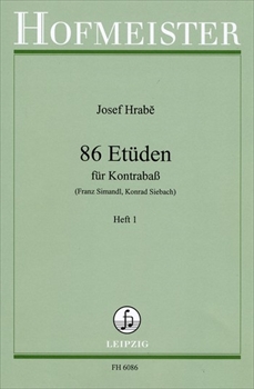 86 ETUDEN HEFT 1  86の練習曲 第1巻（コントラバスソロ）  
