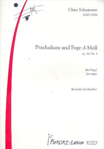 【特価品】PRAELUDIUM u FUGE d Op.16 Nr.3&nbsp;&nbsp;前奏曲とフーガ　二短調（オルガンソロ）&nbsp;&nbsp;