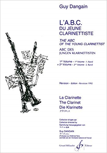 L'ABC DU JEUNE CLARINETTISTE VOL.1  若いクラリネット奏者のためのABC第1巻（クラリネットソロ）  