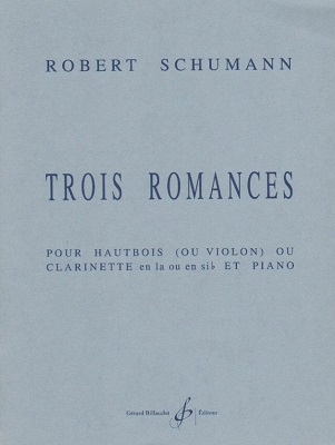 【特価品】TROIS ROMANCES OP.94  3つのロマンス（オーボエ、ピアノ）  