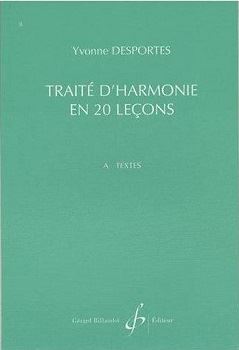 TRAIT D'HARMONIE EN 20 LECONS(TEXTES)  20の課題による和声教程（課題編）  