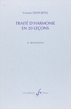 TRAIT D'HARMONIE EN 20 LECONS(REALISATIONS)  20の課題による和声教程（実施編）  