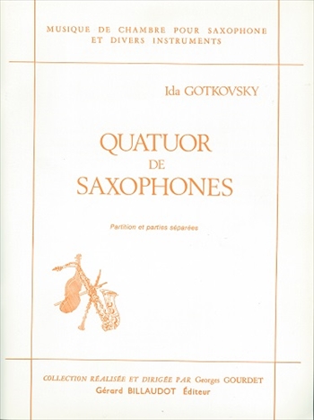 QUATUOR DE SAXOPHONES  サクソフォン四重奏曲  