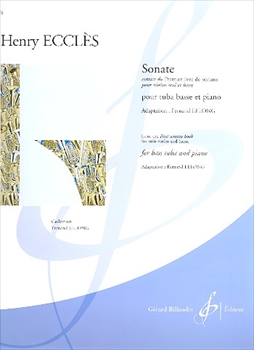 SONATE g  ソナタ　ト短調　（チューバとピアノ）  