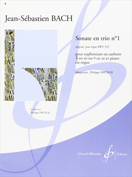 SONATE EN TRIO NO.1 APRES BWV525  ソナタ第1番（BWV525による）　（ユーフォとピアノ）  