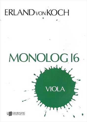 【特価品】MONOLOG 16  モノローグ第１６（ヴィオラソロ）  