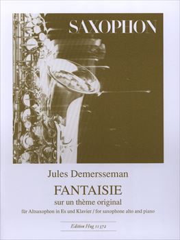 FANTAISIE SUR UN THEME ORIGINAL  オリジナル主題による幻想曲 (アルトサックス、ピアノ)  