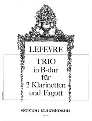 【特価品】TRIO in B-dur  トリオ 変ロ長調（木管三重奏）  