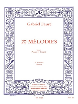 20 MELODIES VOL.3(MEZZO-SOPRANO)  60の歌曲集第3巻（中声用）（声、ピアノ）  