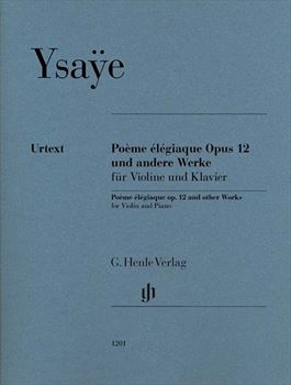 Poème élégiaque op.12 und andere Werke